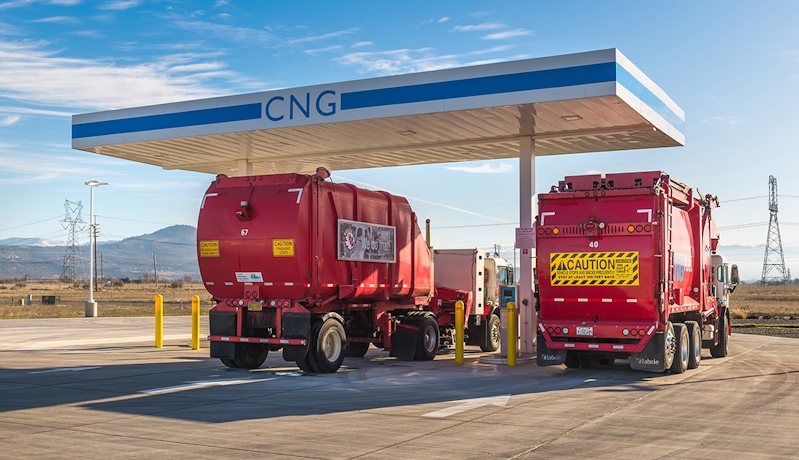 Rogue Disposal Recycling Cng Fueling Station Rogue Clean Fuels